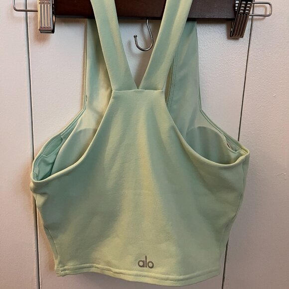 Airbrush Real Bra Tank In Spearmint - Picture 3 of 3